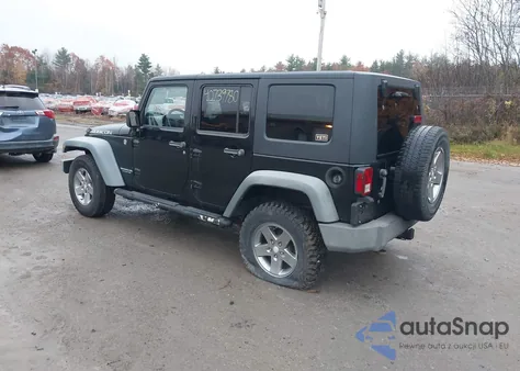 2010 Jeep Wrangler Unlimited Rubicon из США, поврежденный, VIN 1J4BA6H17AL123097